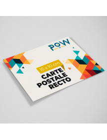 Carte postale recto